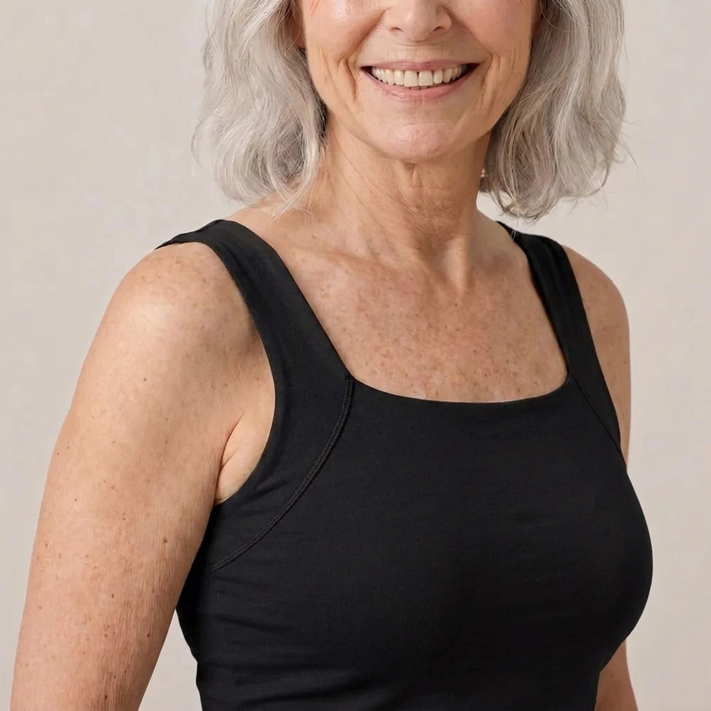 Oriana Comfort Bra Tank - Black